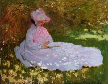 Claude Oscar Monet : The Reader